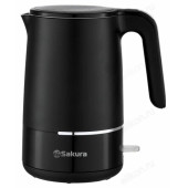 Чайник металлический SAKURA SA-2176BK (1.7)