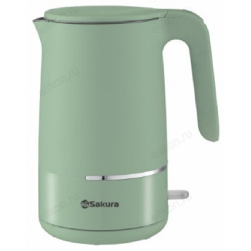 Чайник металлический SAKURA SA-2176GR (1.7л) фисташковый-1