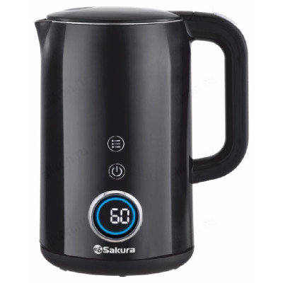 Чайник металлический SAКURA SA-2185DBK Premium 1.7л дв.стенк-1