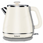 Чайник металлический SAКURA SA-2186W (1.8л) бел