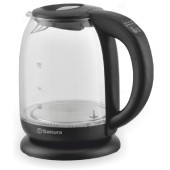 Чайник стеклянный SAKURA SA-2718DBK (1,7л)