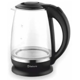 Чайник стеклянный SAKURA SA-2719BK (2л)