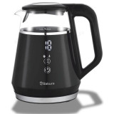 Чайник стеклянный SAKURA SA-2748DBK (1,0л) двойная стен