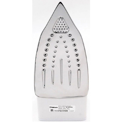 Утюг SAKURA SA-3052SBL, 2400 Вт, нержавеющая сталь, синий / белый-2