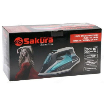 Утюг SAKURA SA-3061CG, 2600 Вт, керамика, серый-5