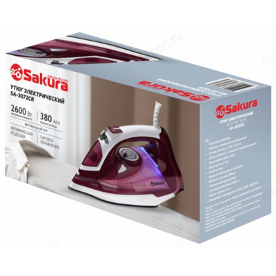 Утюг SAKURA SA-3072CR 2600 Вт керам-1