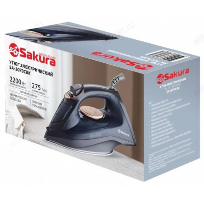 Утюг SAKURA SA-3073CBK 2200Вт-1