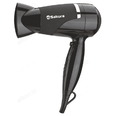 Фен Sakura SA-4040 BK, чёрный, 1800 Вт