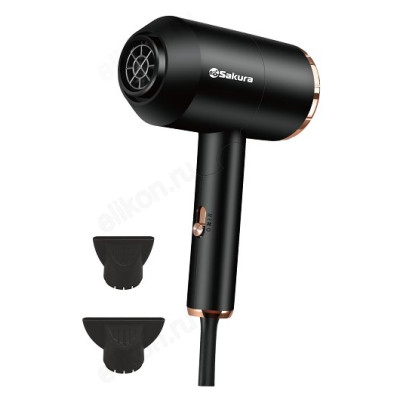 Фен Sakura SA-4044 BK, чёрный, 2000 Вт