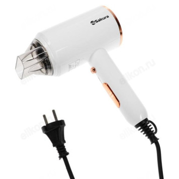Фен Sakura SA-4045 W, белый, 1400 Вт-1