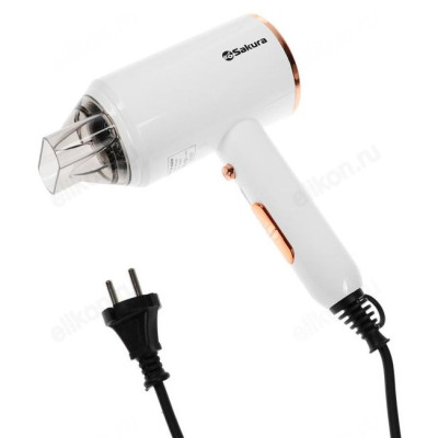 Фен Sakura SA-4045 W, белый, 1400 Вт-1