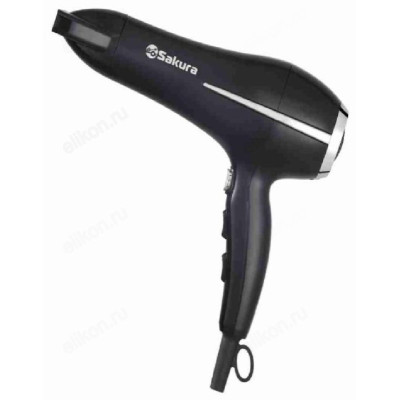 Фен Sakura SA-4052 BK, чёрный, 2400 Вт