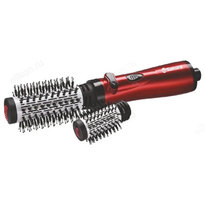 Фен-расческа Sakura SA-4205 R, красный, 1200 Вт