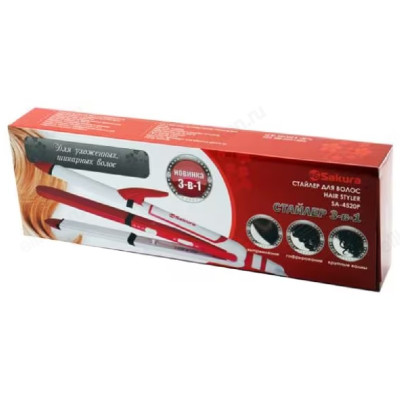 Щипцы-мультистайлер Sakura SA-4520 BP, 45 Вт, 105х30 мм-1