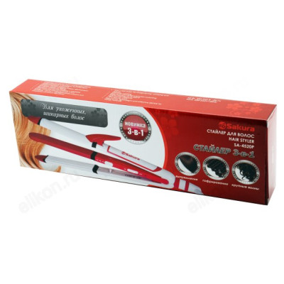 Щипцы-мультистайлер Sakura SA-4520 BP, 45 Вт, 105х30 мм-2