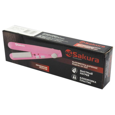 Плойка 17Вт керам SAKURA SA-4521B гофре-1