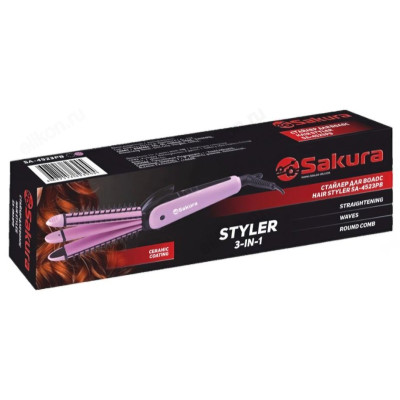 Щипцы-мультистайлер SAKURA SA-4523PB-1