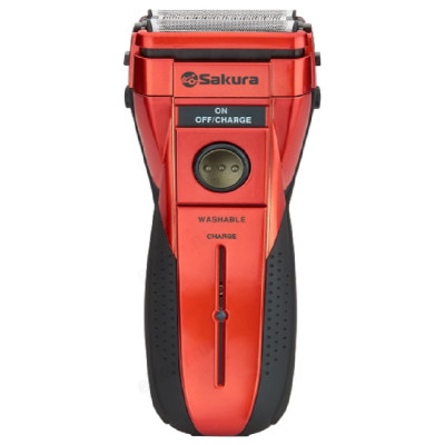 Бритва сеточная Sakura SA-5407 R, аккумуляторная, красная