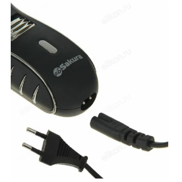 Бритва роторная Sakura SA-5414 BK, черная, аккумуляторная-3