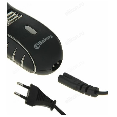 Бритва роторная Sakura SA-5414 BK, черная, аккумуляторная-3