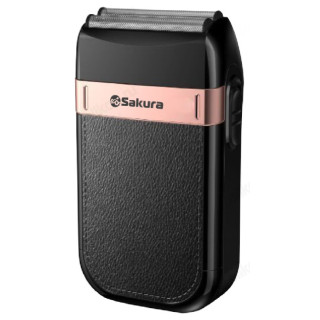 Бритва сеточная Sakura SA-5424 ВК, аккумуляторная, чёрная, USB