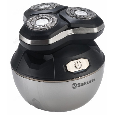 Бритва роторная SAKURA SA-5434BS дорожн USB-8