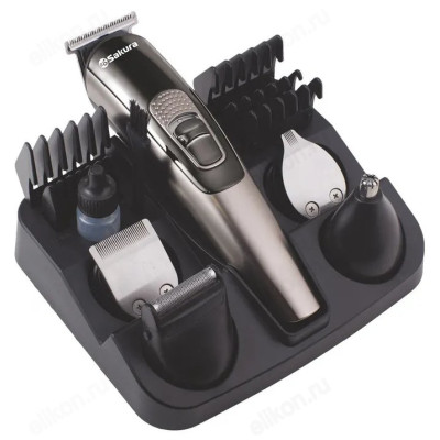 Триммер Sakura SA-5531 BK, для бороды, усов, висков