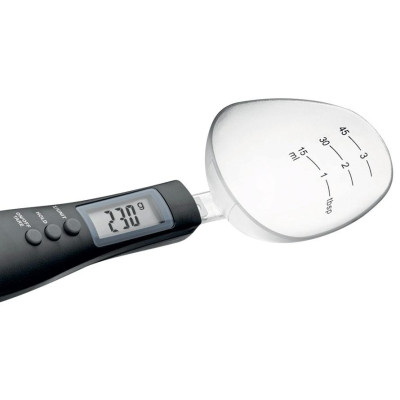 Весы-ложка кухон черн SAKURA SA-6083BK-1