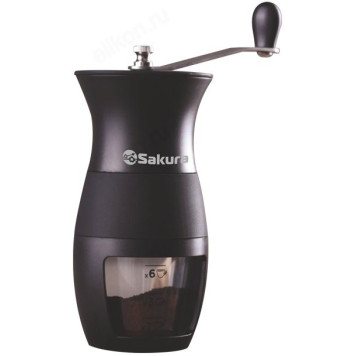 Кофемолка ручная SAKURA SA-6159BK