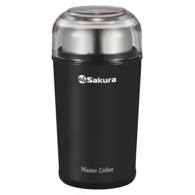 Кофемолка SAKURA SA-6173BK съемная чаша