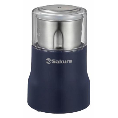 Кофемолка 150Вт 50гр син SAKURA SA-6176BL