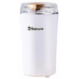 Кофемолка 200Вт 100гр бел SAKURA SA-6178W