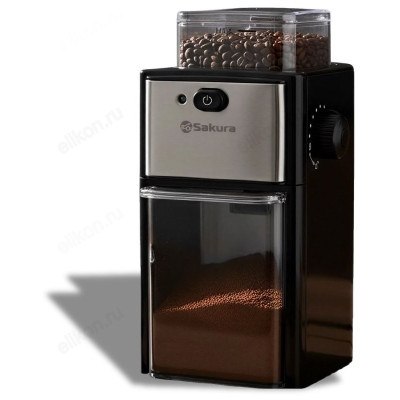 Кофемолка SAKURA SA-6180BK 200Вт черн