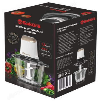 Измельчитель кухонный SAKURA SA-6261W-1