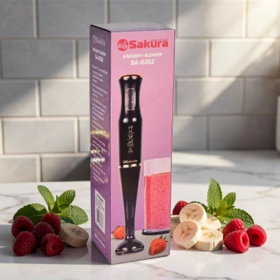 Блендер погружной SAKURA SA-6262MBK 600Вт-1