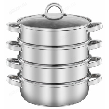 Мантоварка стальная SAKURA SA-633 25,5л