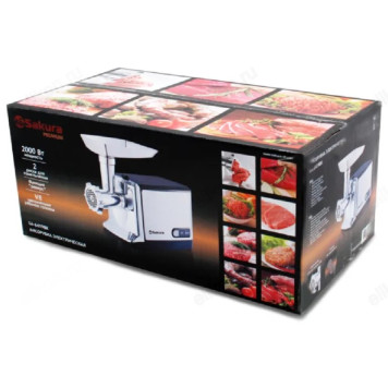 Мясорубка SAKURA SA-6419ВК 2000 Вт-2