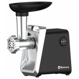 Мясорубка 1600Вт реверс +компл нас SAKURA SA-6431BK