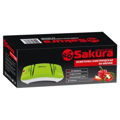 Электроножеточка зелен SAKURA SA-6604GR-1
