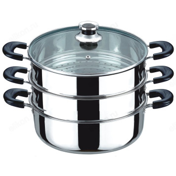 Мантоварка стальная SAKURA SA-662 9,5 л