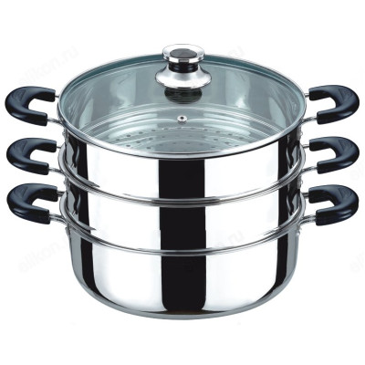 Мантоварка стальная SAKURA SA-662 9,5 л