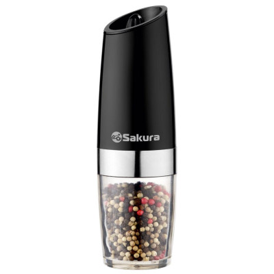 Перцемолка гравитац электр SAKURA SA-6643BK