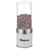 Мельница д/специй и соли ручн SAKURA SA-6649W
