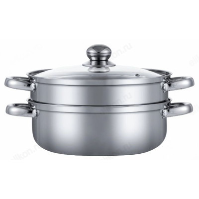 Мантоварка стальная SAKURA SA-691 9,5л индук-1