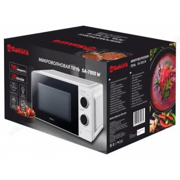 Микроволновка SAKURA SA-7055W-1