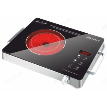 Плита настольная SAKURA SA-7172 (1конф) стеклокерамика-1