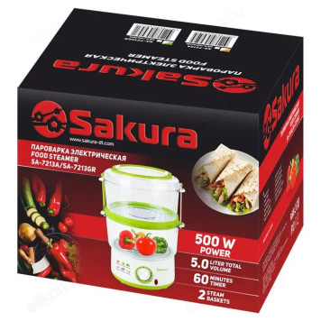 Пароварка SAKURA-7213-2