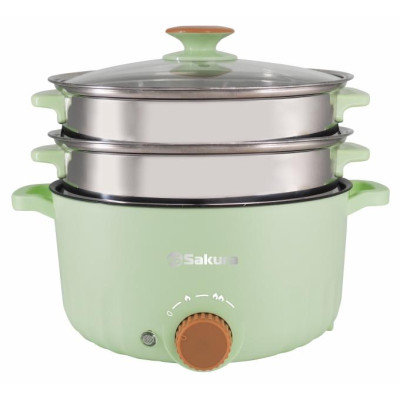 Пароварка SAKURA SA-7220GR зелен