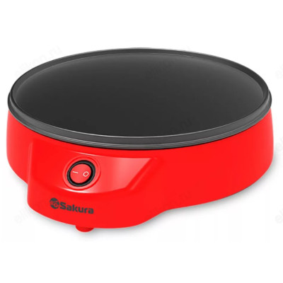 Блинница SAKURA SA-7418R 20см/900Вт-1