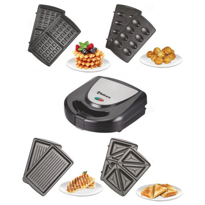 Мультигриль-пресс SAKURA SA-7420 4в1 750Вт